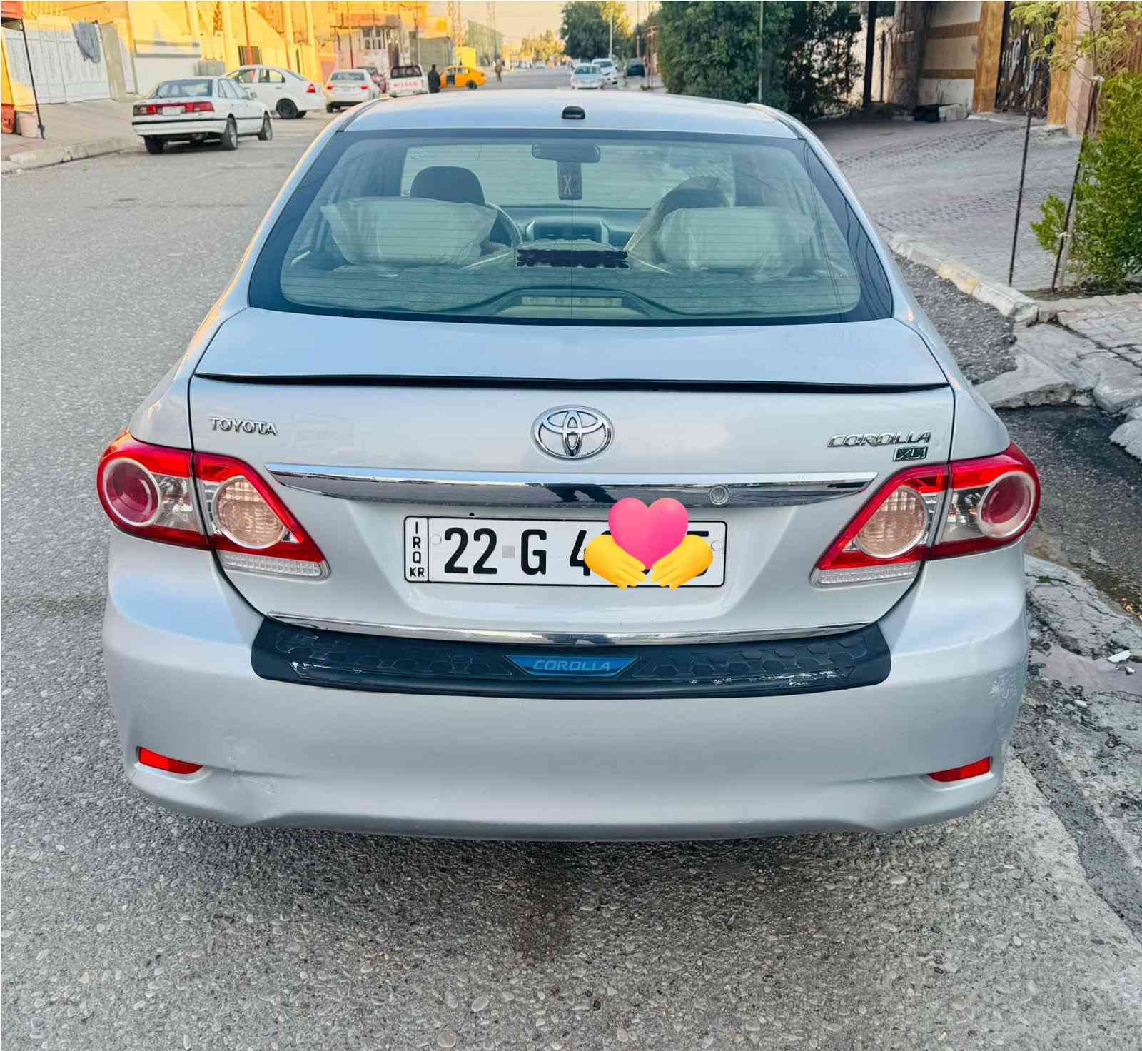 كورلا 2013 خليجي محرك 1600 كير محرك شرط بدون فتح بدون صوت بدون بخار كله ١٠٠٪؜ شرط لون سلفري سيارة الدعامية شرط 

فقط باب خلف سكن صبغ لاغيرها باقي كله شرط  بدون حادث بدون فتح بدون حالوب بدون جلح  سيارة جاهزة من كل نواحي سنوية ورقم والهزة حتى الفحص مروري كله ٢٠٢٩ جديدة شرط وكالة او تحويل مكان سيارة كركوك حي العسكري سايدين فقط أبيع بدون مرواسه سعره 122 بيه مجال للطيبين 
***********
