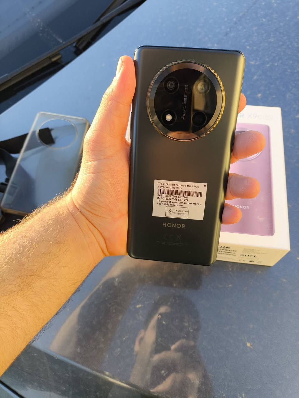 HONOR X9C 
 نرخى 300  هه زار 
زاكيره 256  رام 12 خاوينى 99% بي شوخت كه م به كارهاتووه 
كامل  ئه شيا بي عه يب  و نه كراوه به زه مان 2رؤژ  گه ياندن هه يه 
***********
***********
------------------------------------------------------------------------------------
HONOR X9C 
سعره 300 الف 
ذاكره 256  رام 12  نظافه 99 % بدون شخط مستخدم قليل 
 غراضه كامل مابيه عيب خطين  و مامفتوح  بضمان يومين الفحص
متوفر توصيل
***********
***********
