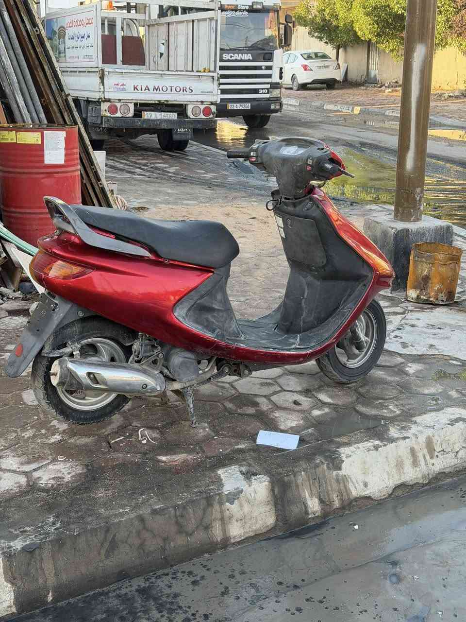 السلام عليكم فراشه للبيع فول نضافه شرط محرك مامفتوح شرط نقص مابيه برغي لايتات اشاير كله فول المكان البصره حي الزيتون السعر ٧٠٠       الاتصال ***********واتساب ***********
