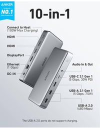 دوك ستيشن • 10في1 • أنگر خوات