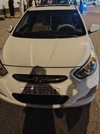 اكسنت خليجي موديل 2016 سياره جديده كفاله بيه بارد قليل رقم 07776040342...