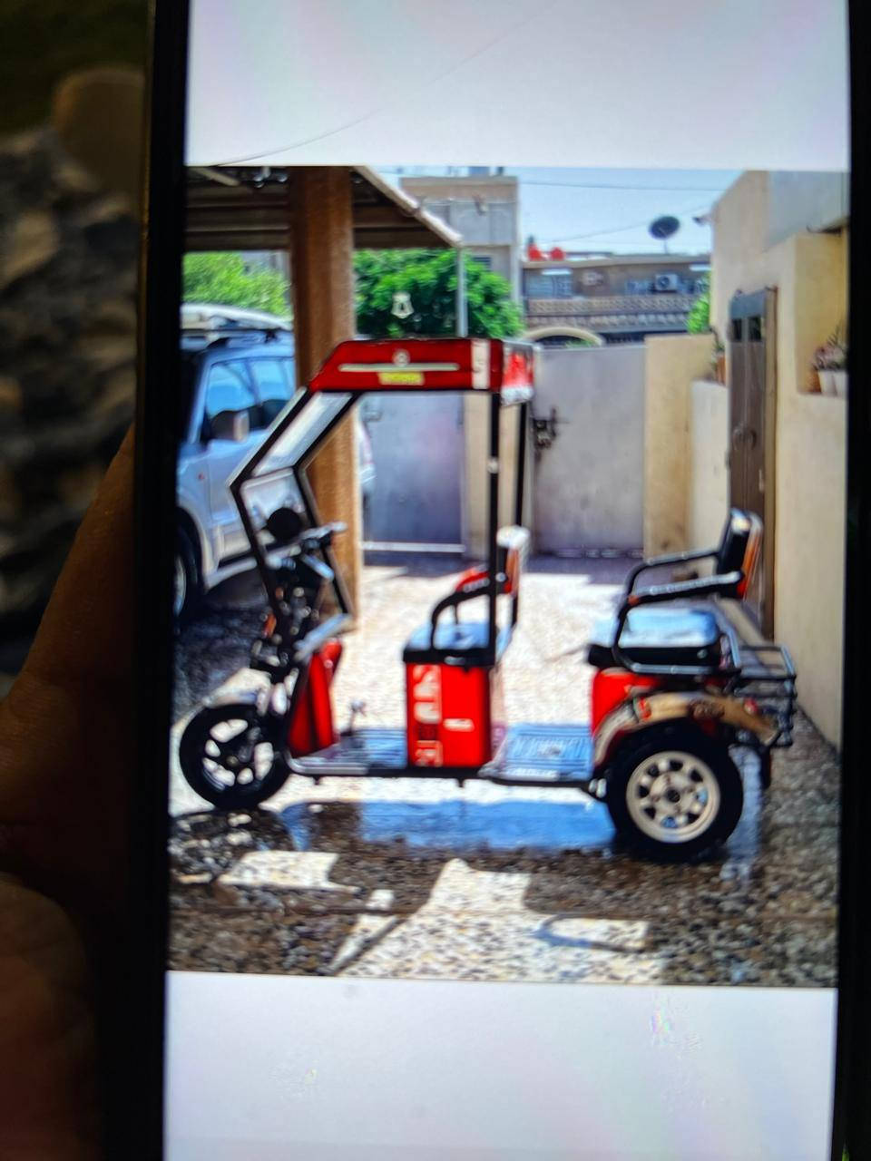 دراجة شحن 5 باتريات 3 نمرات مكانه بغداد الشعب السعر 800
*********** البيع
