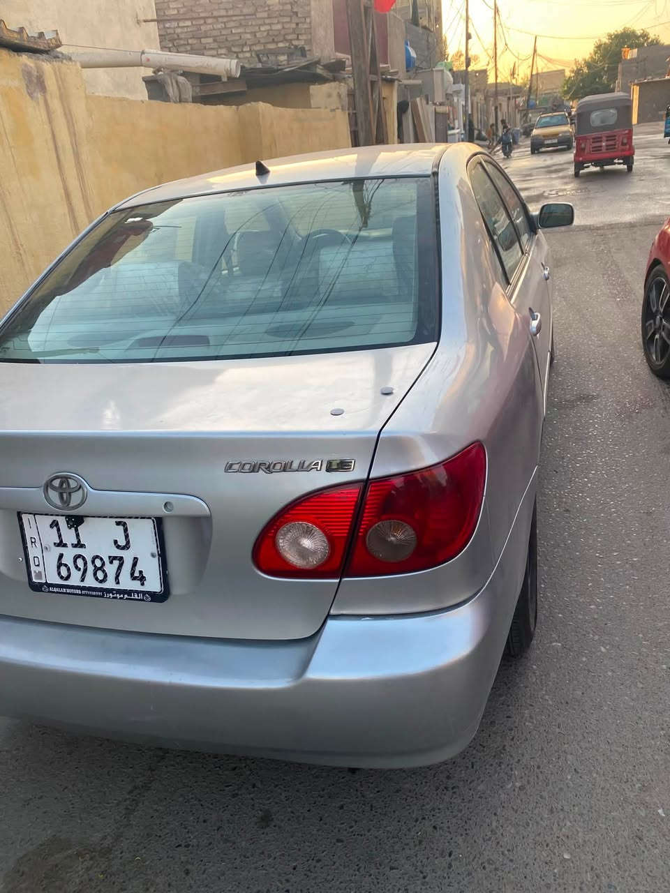 السلام عليكم
للبيع كورلا نحله موديل 2007 وارد امريكي 
لون سلفر مكينه 1800 
رقم بغداد انكليزي بسمي
تبريد ثلج ❄️ 
مصبوغه كلير وعام للجماليه 
مكان بغداد البلديات 
السعر 75 وبيهة مجال
الاتصال 
***********
