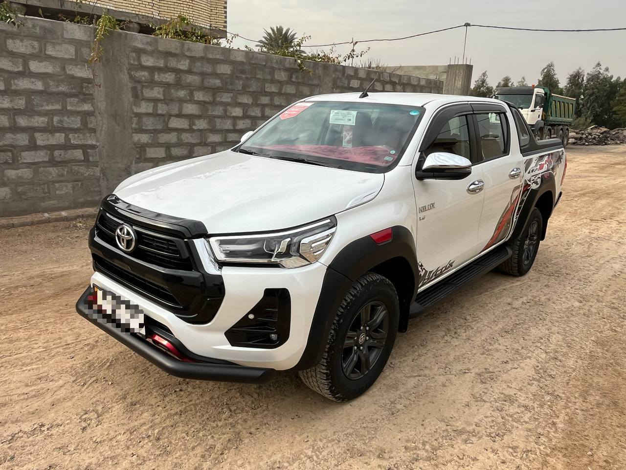 تويوتا هايلوكس TRD موديل 2024
فول مواصفات كفالة عامة ماشية 31 الف 
رقم اربيل السعر 385 وبيه مجال 
 مكان/ بغداد _بسماية
الأستفسار / ‏‪***********‬‏
