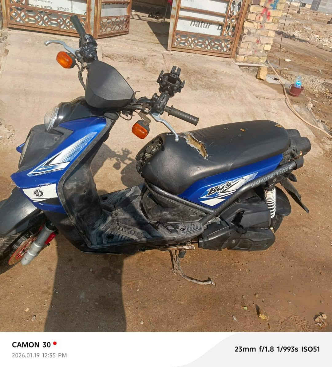 س/ع سكنس جبلي للبيع دراجه مامتعوبه نضيفه مكينه مفتوحه مره وحده تجفيت اصلي شرط نعومه سعر ٩٠٠ وبيها مجال او مراوس ب ايراني
 اوراق موجوده.       تواصل واتساب ***********
