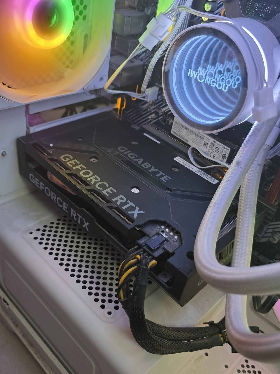 RTX 4060 GIGABYTE 8GB 
المعالج كامل مو تراي 

استخدام شخصي سرعتة ما مكسورة اداء مستقر جدا 
سبب البيع اريد اطورة
واتساب أو خاص 
*********** الرمادي, الأنبار
