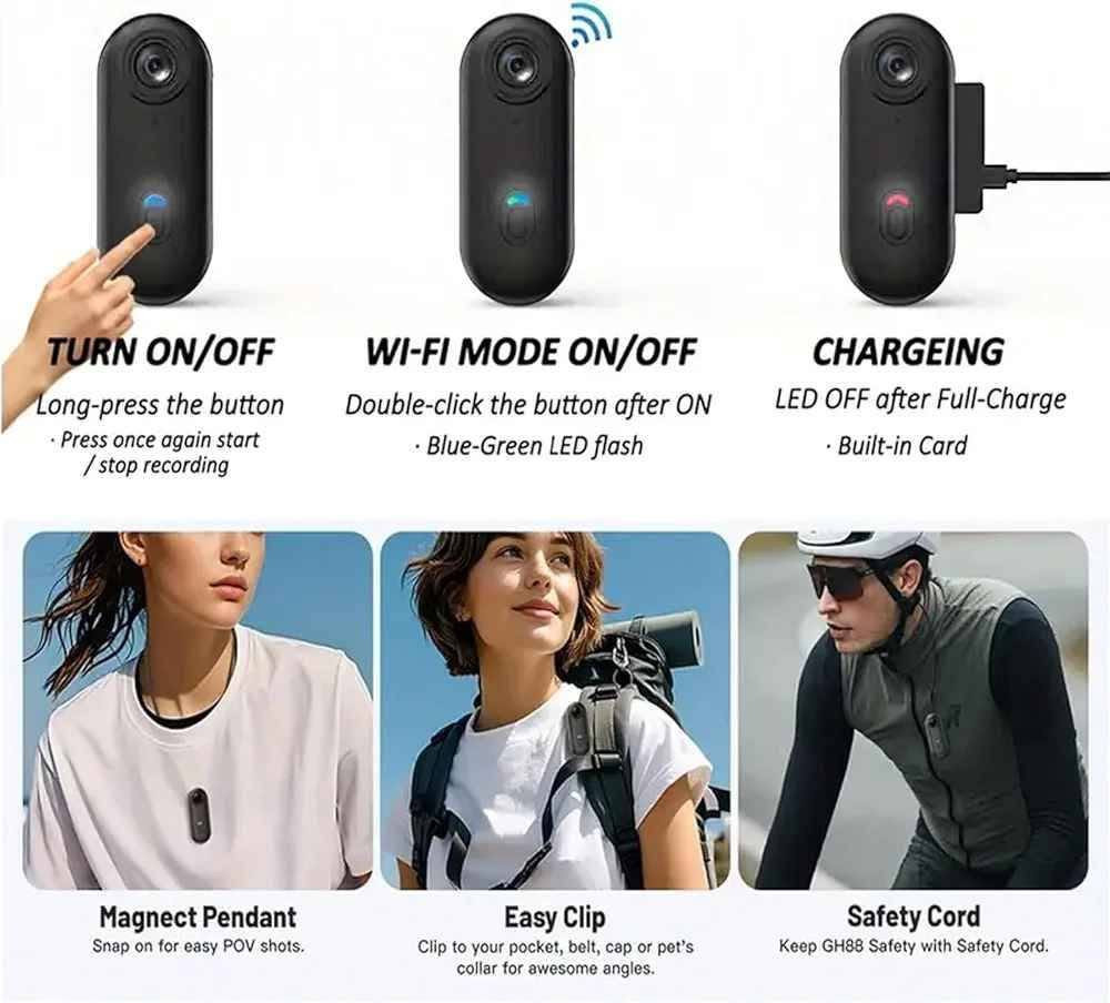 Body Camera 4K
کامێرای وەرزشی جسم
کارتۆن و کامل ئەشیا وەکو نوێ وایە تەنها کارتۆنی کراوەتەوە

بە کوالێتی 4K ڕیکۆرد ئەکات
کەڤەری دەسکی ماتۆڕ و پاسکیلی لەگەلە
کەڤەر ژێر ئاوی لەگەلە
میمۆری 32 گێگای لەگەڵە
ئەپی تایبەتی خۆی هەیە

نرخ:- 60 هەزار (نرخی خۆی 150 هەزارە)
ژ.م:- ***********
گەیاندن هەیە بۆ هەموو شارەکان حلبجة, السليمانية
