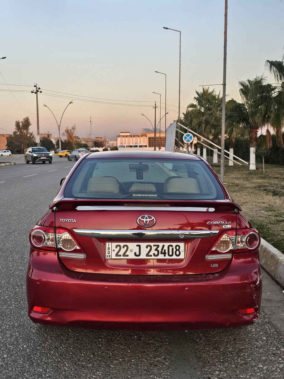 كورلا موديل 13 خليجي 
بدون صبغ بدون ضربه 
محرك 18 شرط بدون عيب 
رقم اربيل جديد 
ويل كروم 
داخل صاج
شاشه 
تحكم استيرن
سيارة جاهزه من كل شي 
سعر 135 شراي اتصل ***********/***********
مكان كركوك
