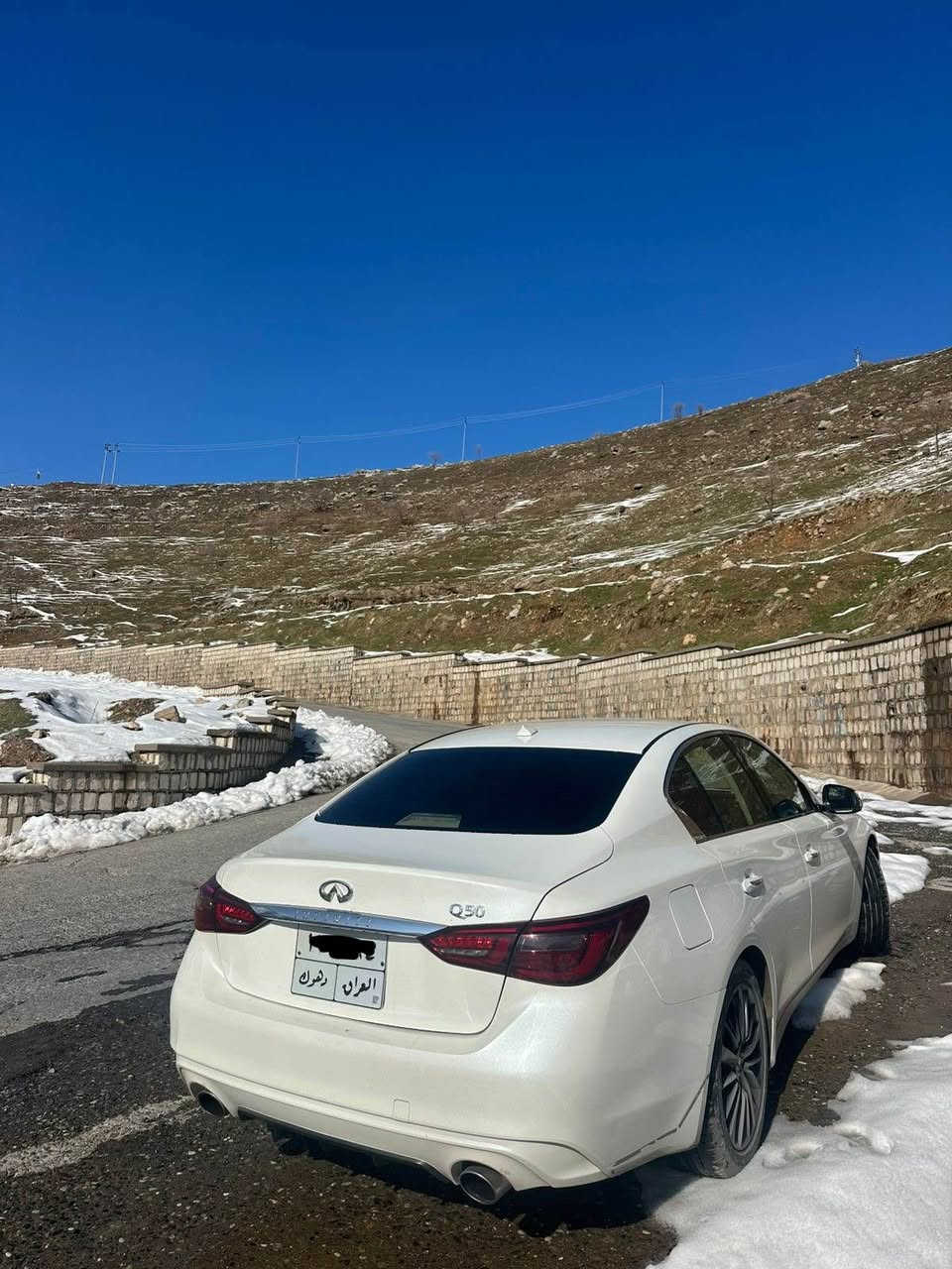 infnety q50. luxe
بيع و مراوس 
موديل. ٢٠١٨ 
محرك ٦ سلندر 
ماشي. ٧٨. الف ميل 
بدون صبخ   ايرباك ستيرن سيستم 
رقم دهوك. تحويل شرط 
مواصفات 
سلايت 
كوشنات جلد 
كشنات كهرباي 
كاميره
سعر. بلاش 
‎📞***********📞واتساب +كورك زاخو, دهوك
