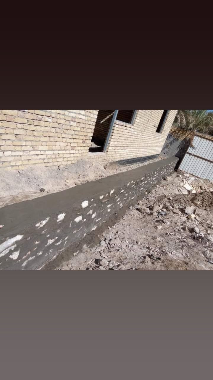 شقل حسب الطلب بشراف عباس ال مري تلفون *********** البناء حجر الأساس
