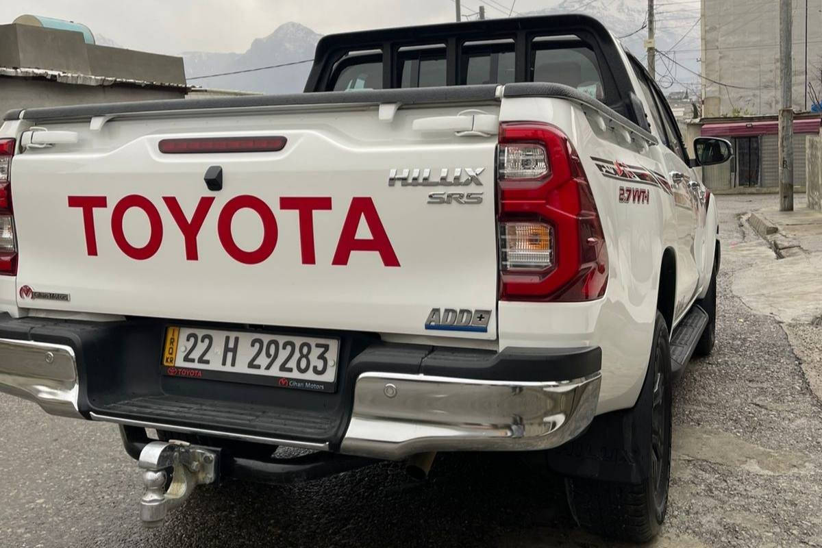 تۆیۆتا هایلۆکس 2024 
تەنها ١٧ هەزار رۆشتووە 
هەموو گیانی بە شەرت نوکی پێوە نیە
سەنەوی نوێیە تا ٢٠٢٩
کامێرای دواوە- حەساس-بەسمە
تەعدیل سرعە
٤تایەی لۆک لۆک 
کوشن سارد و گەرم 
زەمانی رونگۆرینی شەریکەی هەر ماوە
سەیارەکە لە سۆرانە

سـعـر : لە کۆمێنت داوابکە ڕاستەوخۆ بۆت دێت 📥 

گێر و مەکیەنەی بەشەرت 
هیچ کێشەیەکی تێدا نییە 

ژمارەی خاوەنەکەی 
***********
 ڤایبەر - وەتس ئاپ
