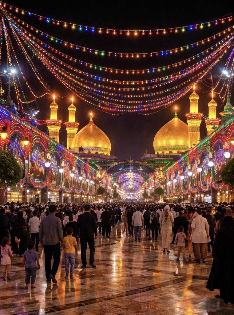 رحتله شركة النسيم ☑️
🔴إلى كربلاء المقدسة والنجف الاشرف🟢
✔️زيارة شعبانية✔️
🔸برنامج الرحلة 3 ايام ليلتين🔸
🔴زيارة النجف أمير المؤمنين {ع}🙏🏻
🔵زيارة كربلاء المقدسة🤲
🟢زيارة المسجد الكوفه◾️
🟡زيارة اولاد مسلم ابن عقيل🏴
⚪️تاريخ الرحلة 2026\2\2 يوم الاثنين
🔵بسعر 22 الف🏷️
⚫️مبيت ليلتين في كربلاء🔸
للحجز والاستفسار مرسله صفحه شركة 
رقم ☎️ ***********📞
📍طوز خورماتو / قرب جامع وإهاب 🏗️
