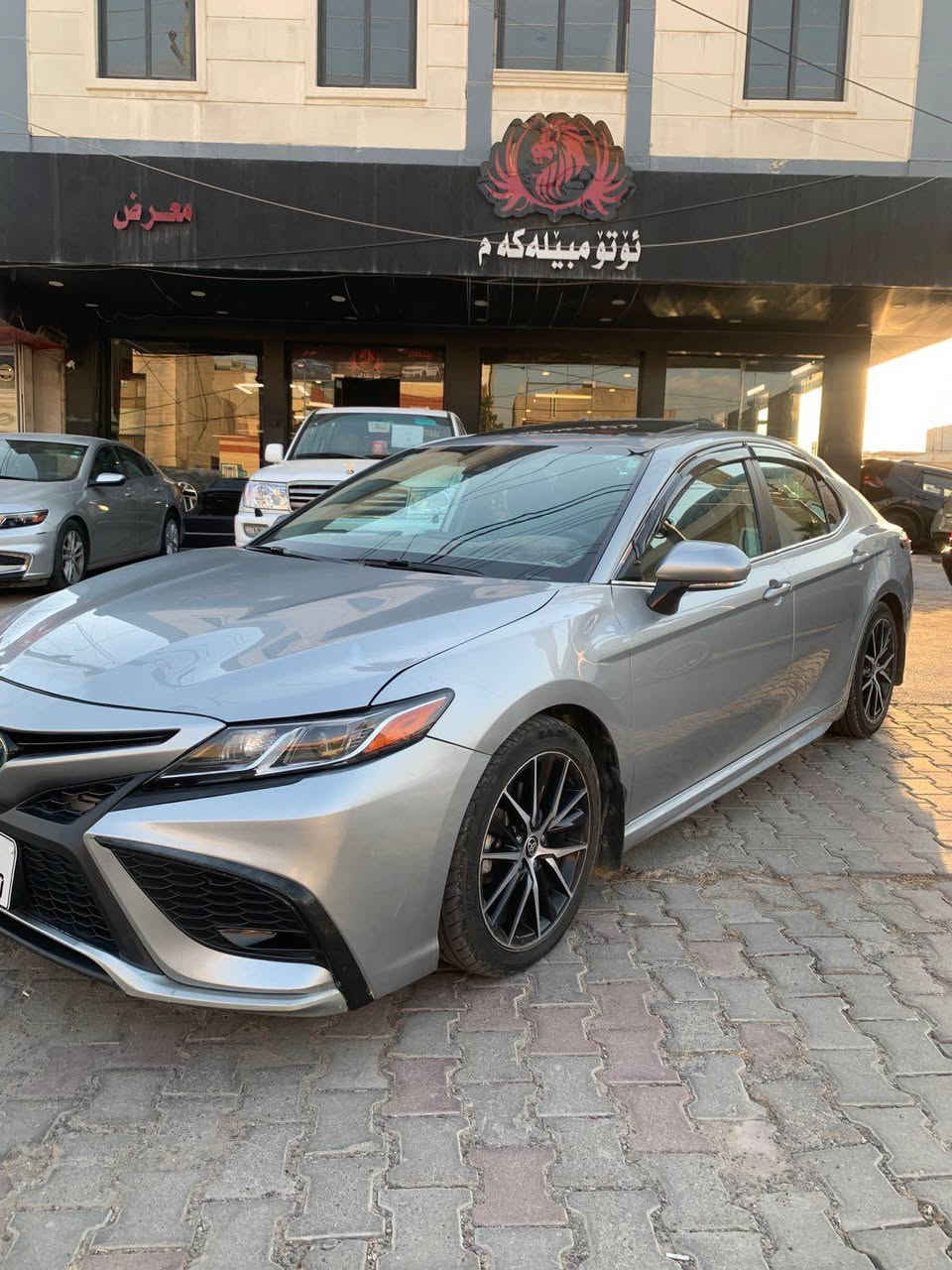Toyota Camry #207
Model 2022 
Se , Hybrid, slayt 

١ بست بۆنیت سبوغ 
دوو جێگای تەعدیل 
سەرە شانسی سبوغ
ئێرباگ تەنها سوکان 
مەکینە V4, Hybrid 
ڕۆیشتن / ١٧٠ هەزار کم 
سەنەوی نوێیە ٢٠٣١

نرخ / ١٩٠مجال
*********** واطسب أربيل, العراق
