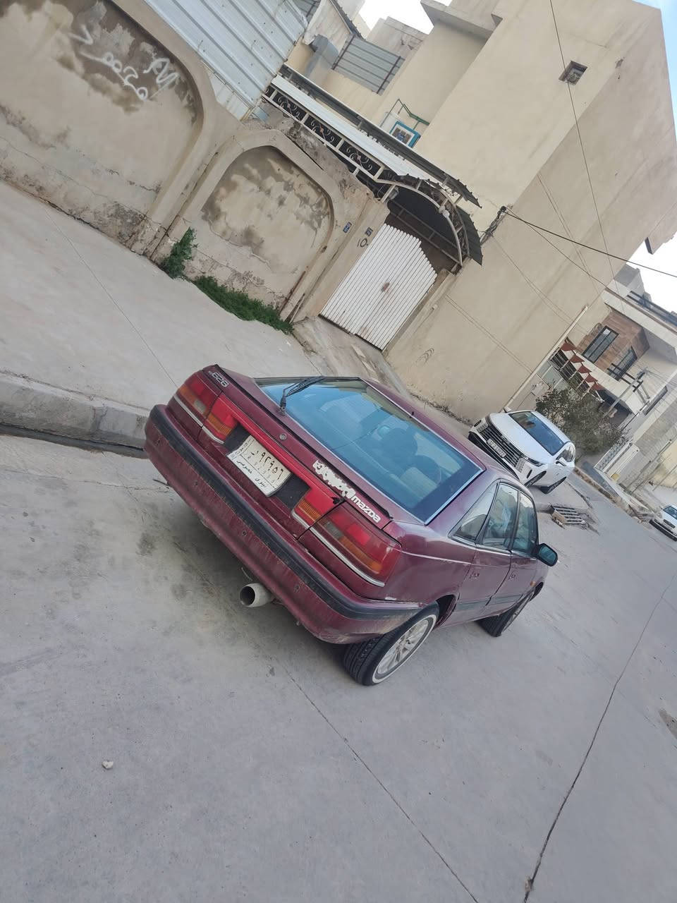 سيارة للبيع مازده mazda
626
محرك 8بخ
قفل مركزي استيرن بور موديل91
السعر 35 ورقة 
الاستفسار الرقم ***********
