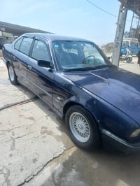 بي ام ٥٢٥ موديل ٩٢ جاهزه كير مكينه مفتوح تبريد ثلج كهربايات كلها شغاله...