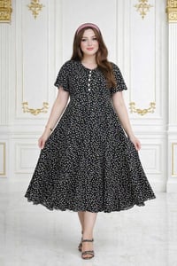 دشداشة زبدة تركي • مقاسات 4x-7x • جديد