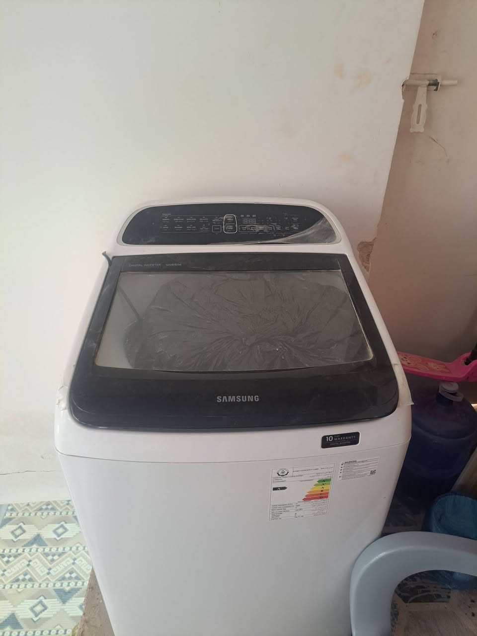 غساله اوتماتيك اللبيع مشتغله شي قليل *********** واتساب عادي
