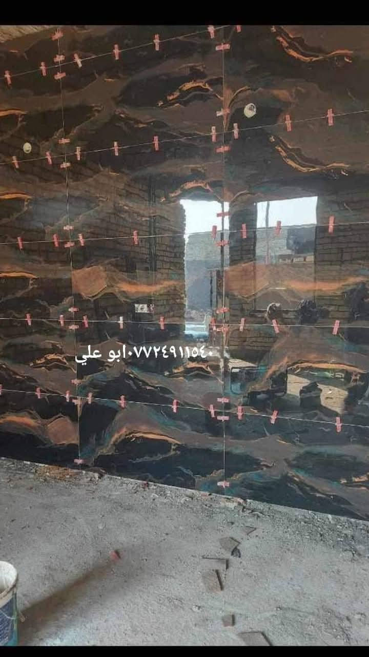 خلفه سيراميك مرمر اكرانيت بورسلين كاشي متفرغ حالين عمل درجه اولي استلام مهندس التزام  بل موعد ***********
