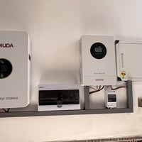 منظومة شمسية • ألواح لونجي ٦١٥ واط • بطارية ليثيوم ٥ كيلوواط