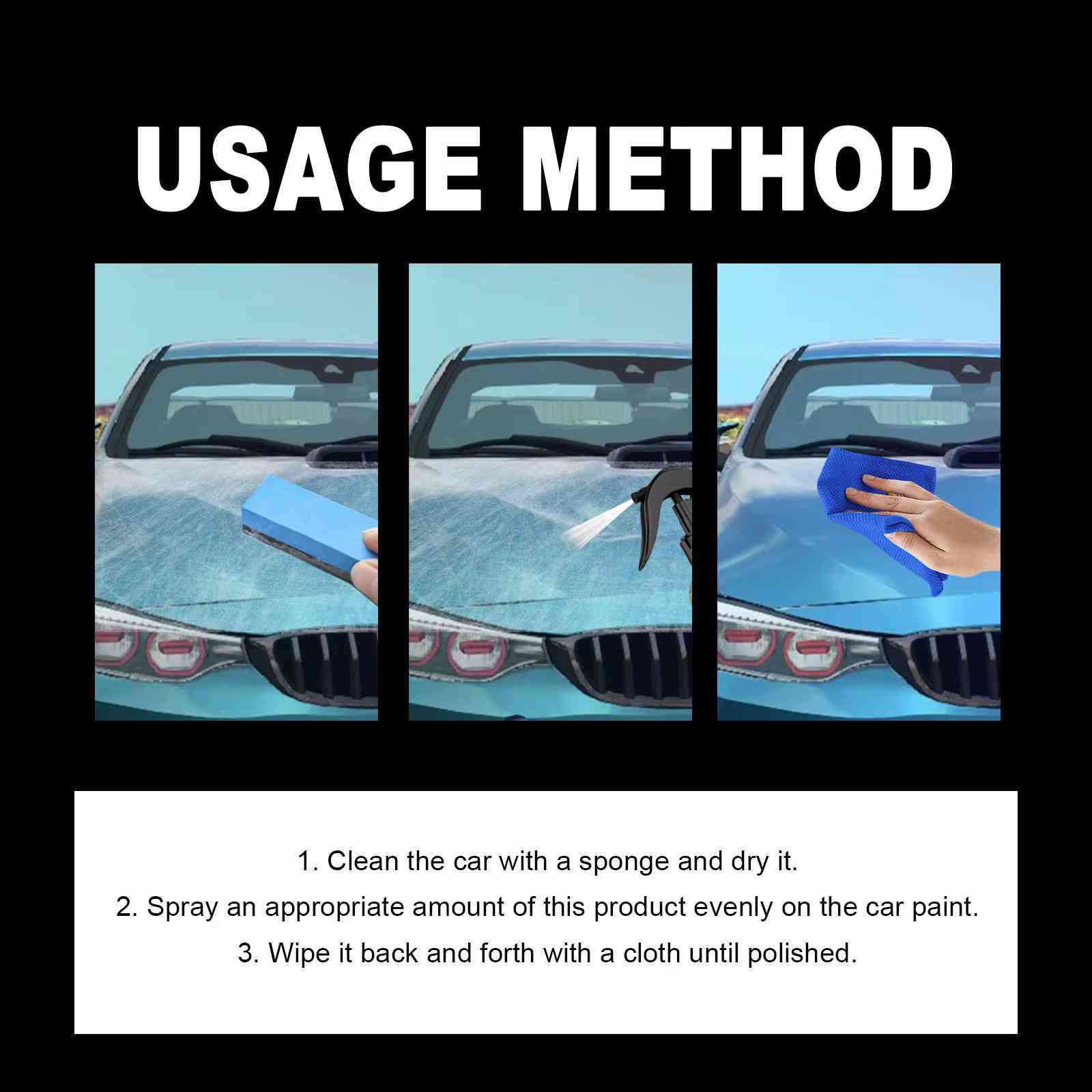 🔴ملاحضه السعر فقط 4.000دينار🔴
تواصل ***********
✨ لمعان وحماية في دقيقة!

بخاخ Rayhong 3×1 ينظف بدون ماء، يلمّع فورًا، ويكوّن طبقة حماية للسيارة 👌
رش ➝ مسح ➝ لمعان يدوم ✨

حجم عملي 100 مل وسهل الاستخدام في أي وقت 🚘
