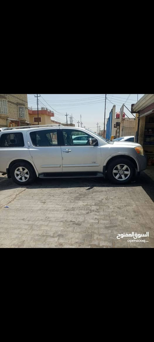 سياره للبيع نيسان ارماد 2008
رقم بغداد مشروع وطني تحويل بكل المحافظات السنويه القايه 31 تحويل ابسم المشتري مباشر
السياره جاهز من كلشي تبريد تدفئه تخم تاير محرك 8  السعر 135المكان السياره البصره ابوالخصيب
الاستفسار ***********
