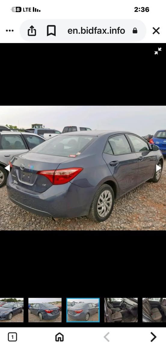 كولاله 18 LE وارد امريكي للبيع سيارة جديدة حلوه رقم جديد سنوية جديدة لحد 29 تنتهي سيارة بسمي تخم تاير جديد بچم كبس سيارة بدون دواخل صندوك كبس سيارة تخبل كلش حلوه
سعر  137 $ وبيهه مجال شوية بس 
***********
