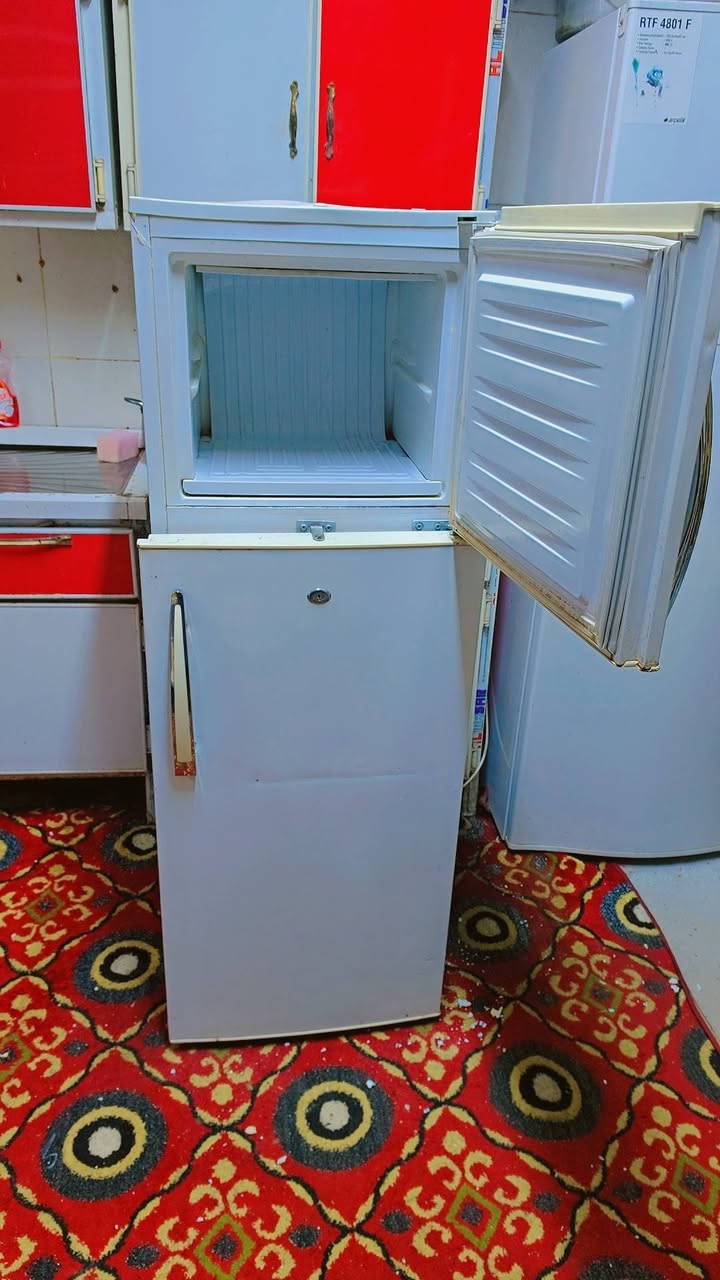 ثلاجه 12قدم رويال جديده قرص مال شركه ابد مامصلحه قفل 60 طباخ كلش نضيف كله شغال نهايته 50 صحن انترنيت جديد نهايته 30 مبرده جديده نهايته 35 صوره زيتيه الحجم الكبير كلش نضيفه نهايته 25 صوبات نفطيه أنضاف الوحده 25 غساله كلش نضيفه غسل وتنشيف نهايته 50 ليحب يتصل ***********
