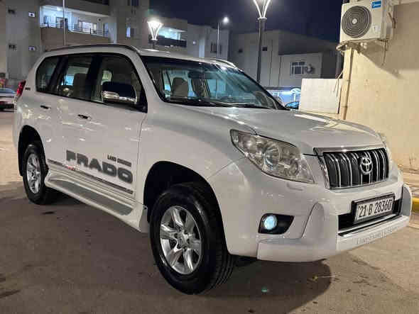 بيع ومراوس حسب القناعة
برادو 2010 كويتي  رقم شمالي بسمي 
ماشيه 139 حقيقي شرط الفحص 
السياره جديده وحلا من الصور شرط 
مكفوله من الضربه ولتبديل 
بيها فقط ربع باب الصندوق كلير 
ولباقي شرط كفاله سياره جديد ومتعوب عليها بشرط تراي زيرو 

مكينه 2/700 
ثلاجه 
7راكب 
3قطع تبريد مركزي 
مكينه كير شرط كفاله 
تخم تاير شرط جديد 
وشرط تراي زيرو شرط 

مكانها بغداد بسمايه مجمع ريحانة 
السعر 210وبيها مجال قليل 
بيع ومراوس حسب القناعة 

*********** بغداد
