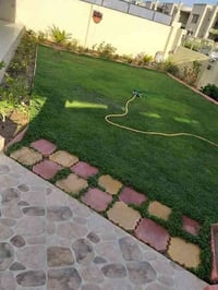 منو محتاج حدقجي تنظيف وترتيب حدايق وتقليم الاشجار  قلع الثيل او حرث تك...