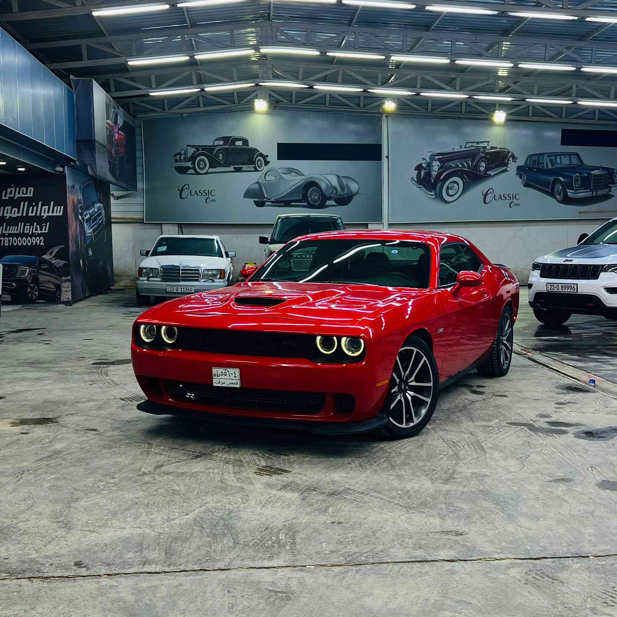 جالنجر 2023
RT 5.7 

ماشي 13 الف قابل للزيادة 

سماعات alpain 

عليها 4 دبلات صفر بلادي

بيها دبات سود من امريكا 

بوابات تفاعلية 

حدادية شركة بلادي 

وباقي المواصفات المعروفه 

الحادث 3 قطع امامي 

بدون لغود بدون شواصي بدون ايرباك 

السيارة على وضع الشركة

مكان السياره النجف 
***********
