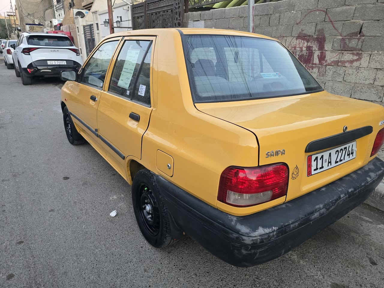 السلام عليكم سايبه مديل 2015 مكفوله كفاله
عامه سنويه جديده رقام جديده
ماشيه 150 
 شرط سونار التبريد منقص غاز مكانها
البلديات قرب ملعب صناعه
رقم بغداد ***********
