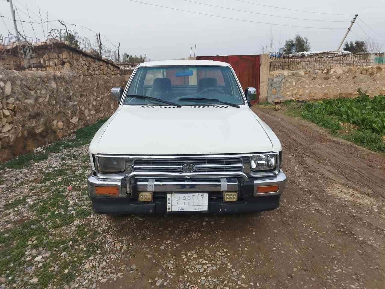 السلام عليكم
بيك اب موديل 92 للبيع
طخم تواير جدد
گير شرط
اكسل شرط
محرك بداية صرف
مصبوغة عام
رقم نينوى حمل
المكان الموصل احميدات
السعر 50 وبيها مجال حگك الجية
سيارة گدام العين 
رقم الهاتف كورك *********** (  أبو مصعب )
