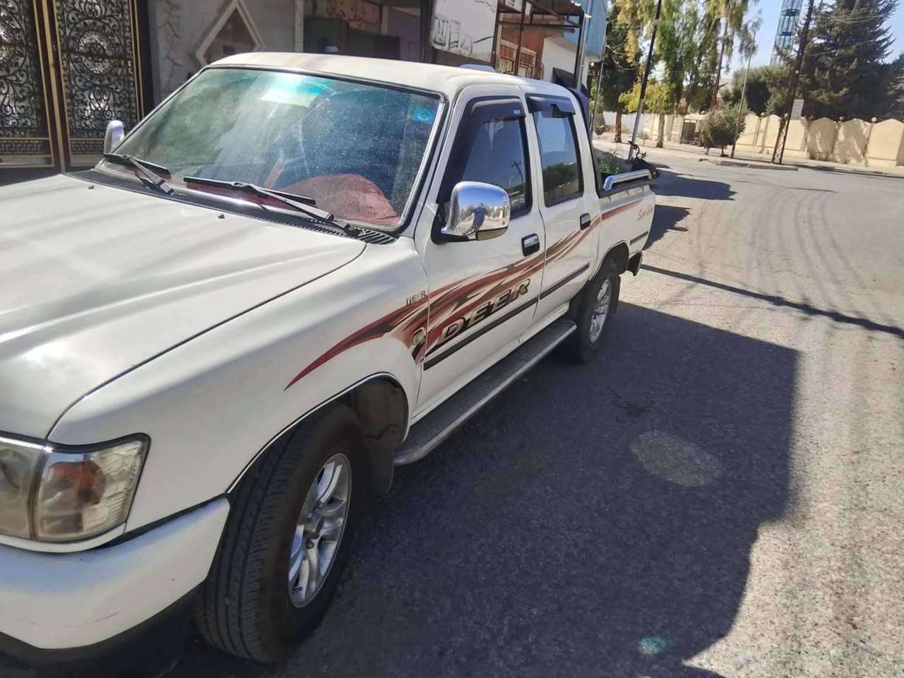 بيكم دير موديل 2009 رقم نينوى دوالي هزه جديد كير شرط محرك بديه صرف قفل مركزي جامات كهربائية طخم تايرات جديد  شرط تبريد تدفئة ويل كل صبغ أقل الحزام بدون ضرار جماليه  مكان موصل حي سومر 
*********** واتساب
***********
