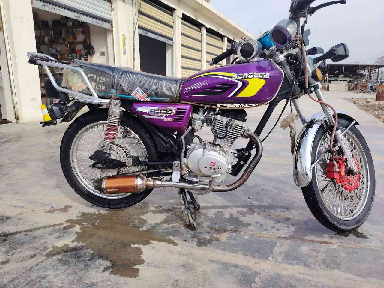 دراجة تايكر  موديال ٢٠٢٥ مكينة خير من الله ونضافة كدامكم السعر ٦٦٠وبيهة مجال بصيط *********** تقاطع السادة
