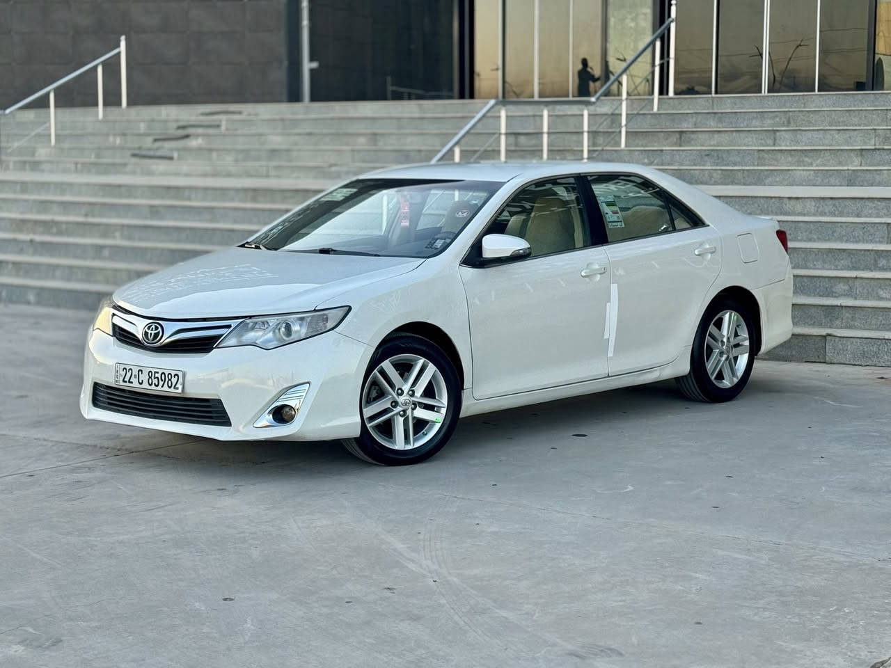 تويوتا كامري موديل ٢٠١٤ خليجي
سعرااا ١١٤ و مجال قليل 

مكااان كركوك اسكان 

سيارة بي ٣ قطع امامي ضبغ و شبر دواخل 
مواصفات GL   شاشة كاميرة تحديد سرعة داخل اصفر 
تبريد مركزي منضومة غاز بي  نيضام ايكو و سبورت و نورمال سيارة بنزين و غاز  سيارة جاهز بدون مصرف 

گير و محرك بشرط بدون صوت و بخار و صرف
سنوية و رقم هزة و ژينة كلهم جديد بشرط تحويل و وكالة

*********** اسياسيل
*********** كورك
