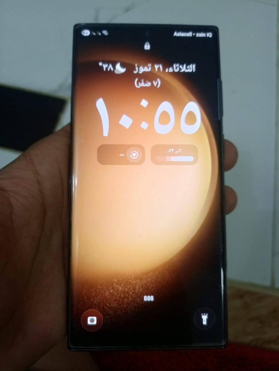 السلام عليكم
للبيع

عرض جهازي سامسونج  Galaxy S22 Ultra للبيع 
لون اسود جديد و نظيف  مستخدم 6 أشهر 

  مشترية من الأماني  كربلاء ب650 الف
سبب البيع اريد اشتري دراجة 

 الي يريد يشترية اهلا وسهلا 
الي يريد يتواصل وياي بخصوص الموبيل  يدخلي خاص او يخابرني  ع الواتساب رقمي  هذة ***********
