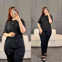 سوت نسائي • ستراس • فري سايز ٤٥-٨٥ كيلو