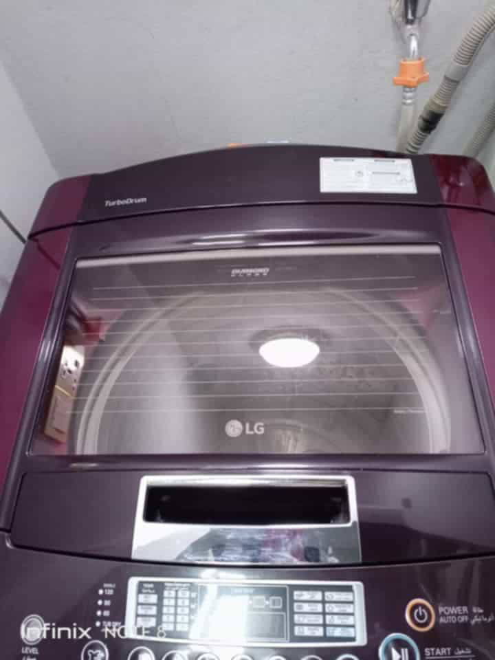 غساله اوتوماتيك للبيع
النوعيه ال جي كوري  18 كيلو 
***********
