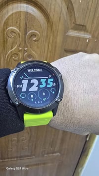 ساعه كارمن فنكس6xبروحجم51مع كيبل شحن اصلي نظافه كماموضح شخوط بالشاشة ا...