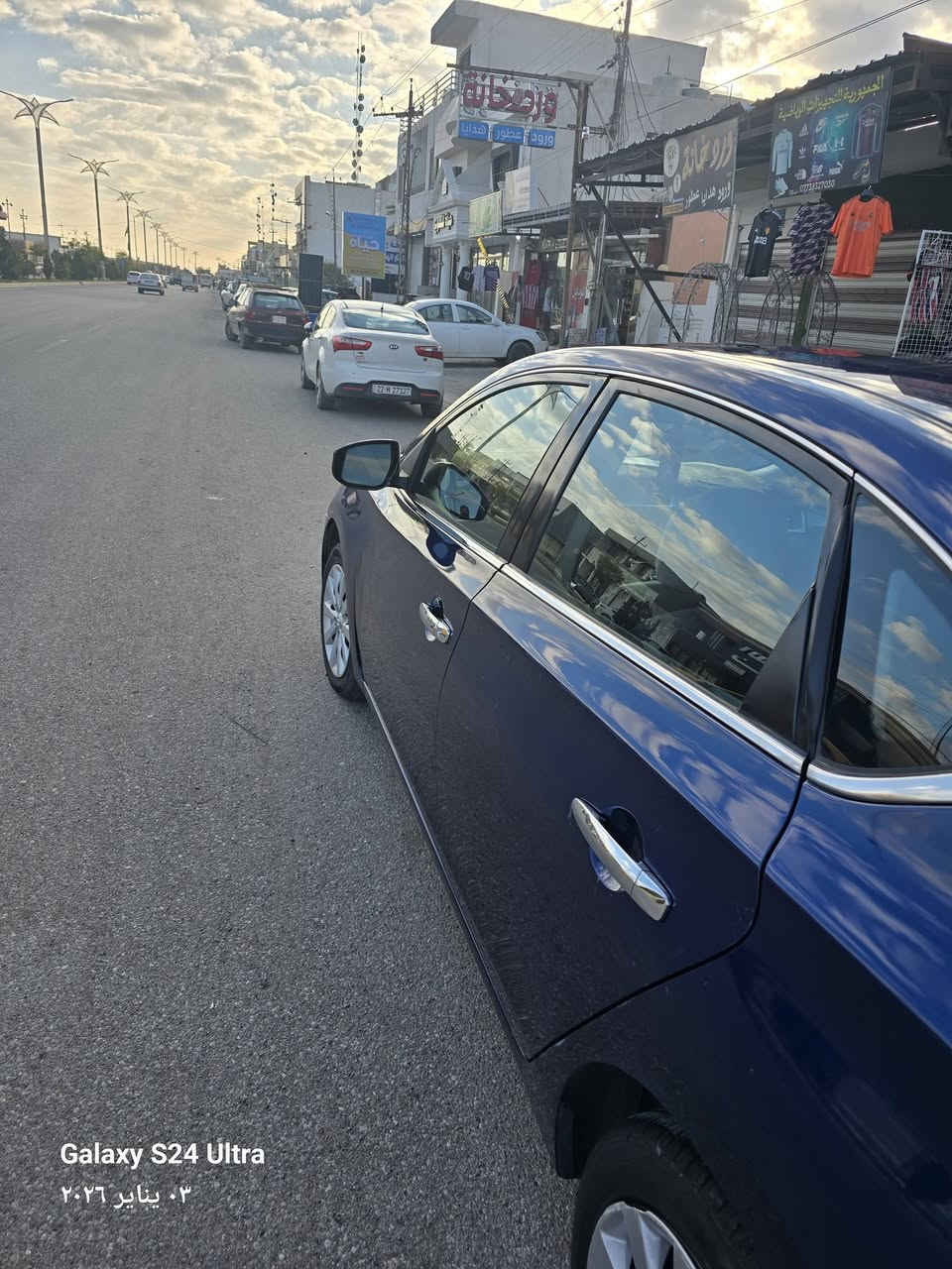 نيسان سنترا 2017 
Sv
ماشية 85 الف 
سنوية لحد 29 
سيارة نظيفة 
كير ومحرك بالشرط 
بيها بونيد وصفحة وحدة جامرلغ مصبوغ والباب الخلفي بيه  شبر صبغ 
بيه دفتر بانزين 
السيارة تحكمات استيرن 
مثبت سرعه
مانع انزلاق 
وضعيات القيادة 
مكاني كركوك 
السعر 106 وبيها مجال 
***********
