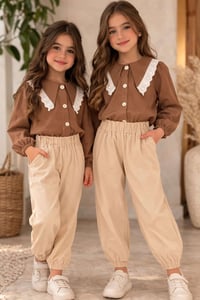 طقم قميص بنطرون • بلونين • شارع الهوره