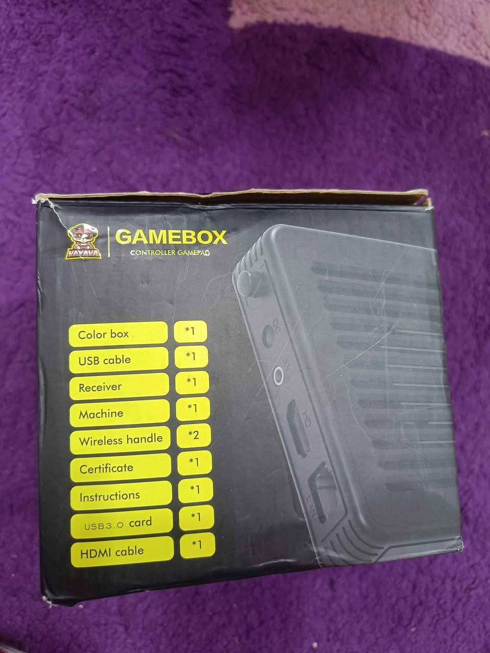 🔥 جهاز الألعاب GameBox G11 – آلاف الألعاب بجهاز واحد! 🎮
استمتع بتجربة لعب ممتعة على التلفزيون مع جهاز GameBox G11، جهاز صغير وقوي يشغّل ألعاب أشهر الأجهزة الكلاسيكية في مكان واحد!
✅ يشغّل ألعاب Atari و Sega و PlayStation و Nintendo و PSP وغيرها
✅ أكثر من آلاف الألعاب الجاهزة
✅ يدين تحكم لاسلكية لراحة أكبر
✅ جودة عرض 4K Ultra HD
✅ ذاكرة 64GB مليئة بالألعاب
✅ يعمل على التلفزيون مباشرة عبر HDMI
✅ سهل الاستخدام ومناسب لكل الأعمار
🎁 محتويات الجهاز:
✔️ جهاز الألعاب
✔️ 2 يد تحكم لاسلكية
✔️ كابل HDMI
✔️ كابل USB
✔️ ملحقات كاملة
📩 للحجز أو الاستفسار راسلنا.
الكمية محدودة!
#العاب #GameBox #العاب_قديمة #بلايستيشن #نينتندو بغداد, العراق


**إذا كنت صاحب هذا الإعلان وتريد حذفه لأي سبب، رجاءا أرسل رسالة إلى الدعم الفني**