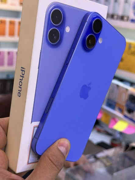 ايفون 16 بلاس ضمان وكاله داخل ضمان وكاله سنتين شرق أوسط اقوى ذاكره 512 نص تيره 
بطاريه 100 جهاز مشحون 5 مرات فقط حاله حال جديد كئنما هسه فاتحه الون مميز ازرق 
ملحقات كامله السعر مليون و200 الف قفل قفل
العنوان بغداد البياع شارع عشرين 
هاتف ***********📞📞
هاتف ***********📞📞
