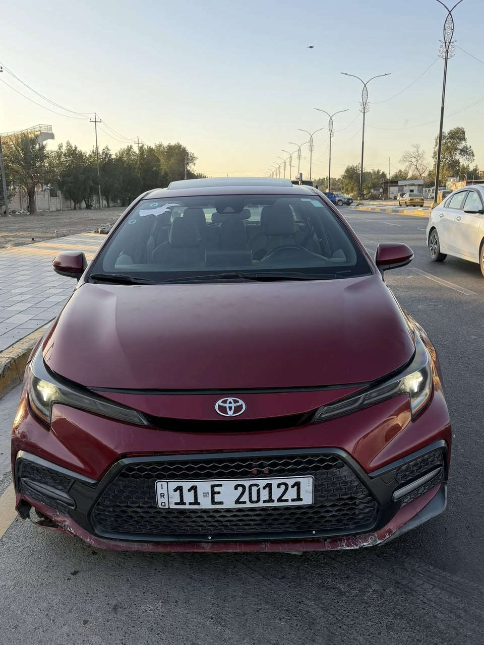 السلام عليكم كورلا 2022 وارد امريكي حادث فقط بنيد الباقي كفاله صور حادث بلمنشور  السعر ( 133 $ ) مكانها بغداد 
***********  مواصفات فول 1/1 فتحه سقف / شاشه جبيره 
بصمه تشغيل / رادارت / شاحن لاسلكي سياره بسمي تحويل مباشر 
ماشيه ٨٦ km سياره نضيفه بدون دواخل لغد شاصي مكفول محرك وكير مكفولات الشراي يتصل
