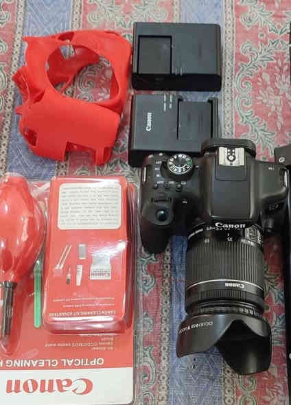 مكلفه بالنشر كانون D750 للبيع 
استخدام شخصي نظافة عالية ملحقاتها بطارية عدد 2 
وهود خارجي وكرب جلاتين وعدة تنظيف 
بغداد مكانها ***********
