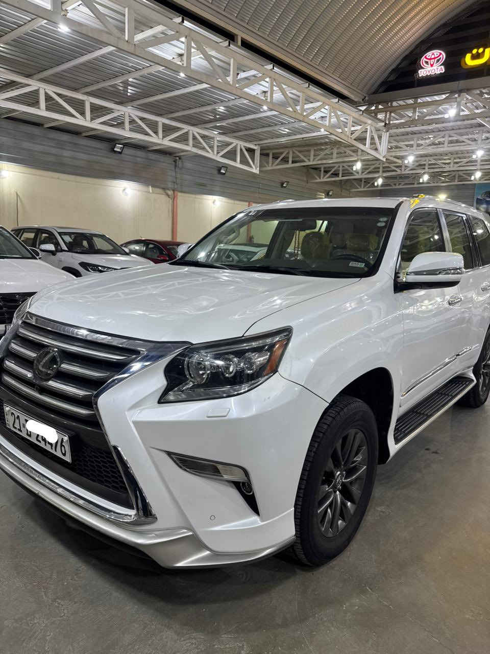 سلام عليكم
لكزز GX460 
موديل 2018 بريم بريم اصل باب اول 
 سيارة داخل ابيض اوف وايت
رقم سليمانية بسمي هزة فحص جديد 
مواصفات 
جكات 
شاشات 3 بلاديات
رادار امامي + جانبي
كشنات حار + بارد + ثنين كراسي كهرباء
كشن سايق خزن مموري
اربع كامرات 360 
ستيرن كهرباء خزن + ستيرن تدفىء
اتو بارك تصفط وحدهي
13 سماعة + دمام 
كشنات خلفية كهرباء 
تشغيل عن بعد 
فتحة بل سقف
ريموند شاشات 
بصمات اثنين مع كودات 
اعلى مواصفات بل لكزز فول للاخير 1/1
0781 340 1420
