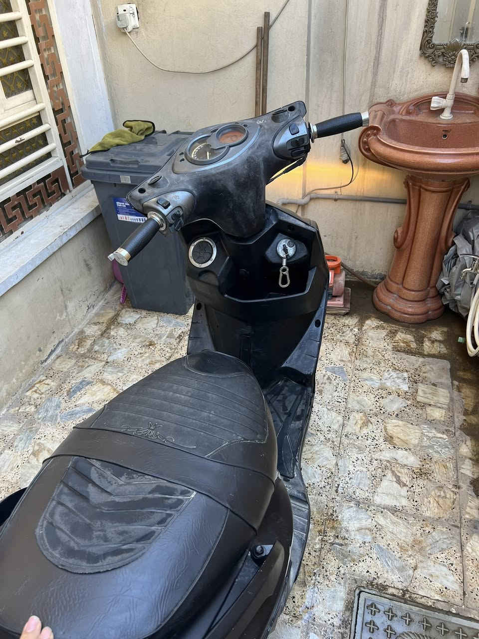 سكنس فحل للبيع دراجة كامله ومكفوله تشغيل سلف وهندر كهرباىيات كلها شغاله مفاتيح ثنين السعر 675 مكاني بغداد المشتل ***********
