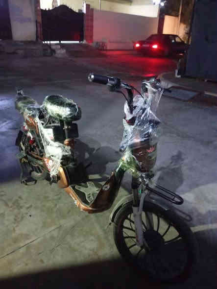 سلام عليكم للبيع بايسكل شحن
مابي اي عيب   4 بطاريات بلشرط.  كهربائيات كلها شغاله  بس الشاشه مالته عاطله    موديل 24 مكان كركوك  منطقة 55  شراي خابر الرقم ***********
