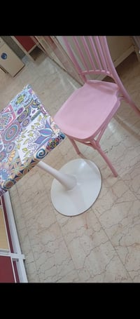 ميز طعام • عاج • ويا ٢ كراسي