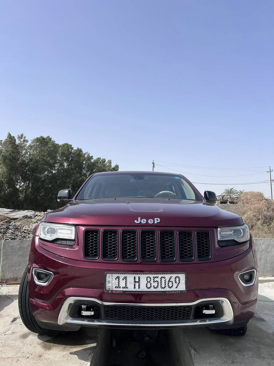 سلام عليكم
للبيع Jeep مويل 2016 فول مواصفات
فئه السياره Overland اعلى مواصفات السياره عليها
ادامه كامله من تخم تاير حداديه منظومه بانزين 
جاهزه بفضل الله مابيها اي نقص 
سياره معروضه ب 21 $ الف دولار
عداد المسافه المقطوعه 81565 mi
للاستفسار اكثر الاتصال/***********
عنوان/بابل حله حي الجزائر
